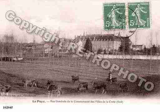 Ville de PUYE(LA), carte postale ancienne