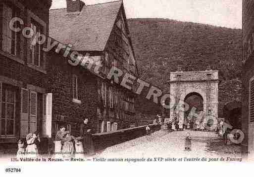 Ville de REVIN, carte postale ancienne