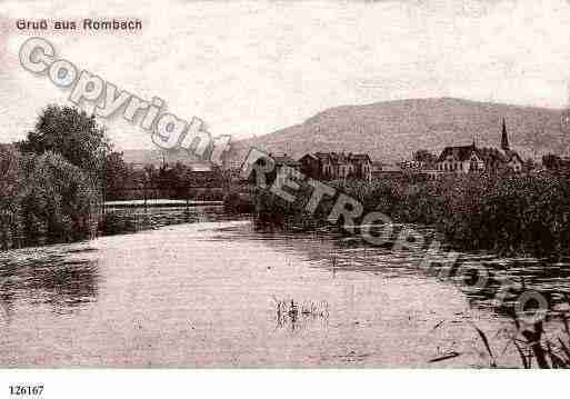 Ville de ROMBAS, carte postale ancienne