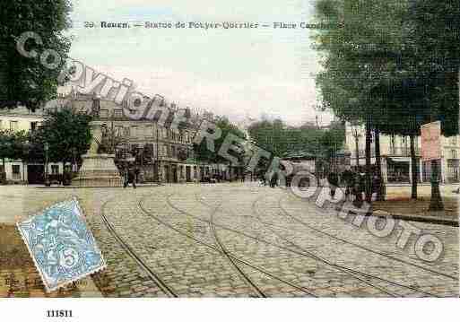 Ville de ROUEN, carte postale ancienne