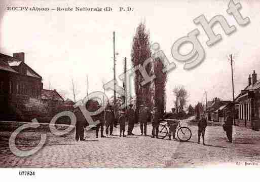 Ville de ROUPY, carte postale ancienne