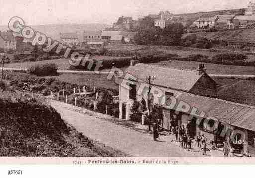 Ville de SAINTNIC, carte postale ancienne