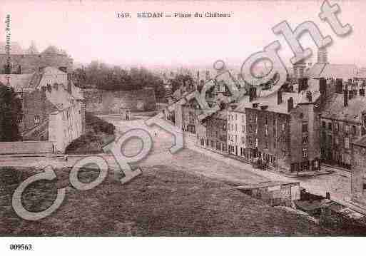 Ville de SEDAN, carte postale ancienne