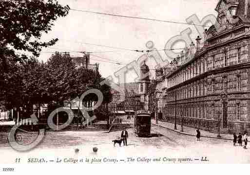 Ville de SEDAN, carte postale ancienne