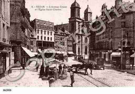 Ville de SEDAN, carte postale ancienne