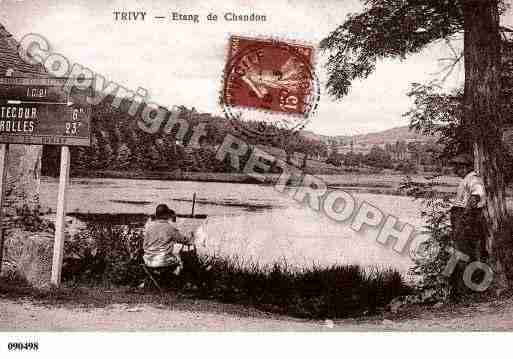 Ville de TRIVY, carte postale ancienne