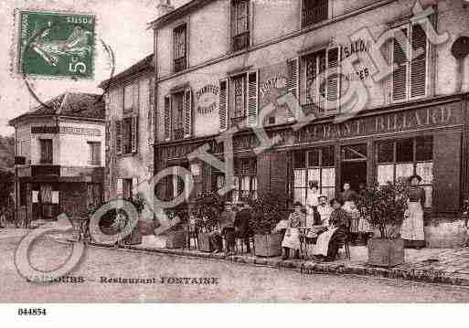 Ville de VAUJOURS, carte postale ancienne