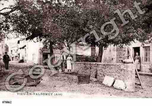 Ville de VIEU, carte postale ancienne