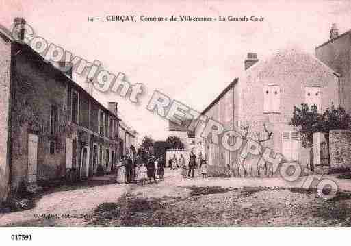 Ville de VILLECRESNES, carte postale ancienne