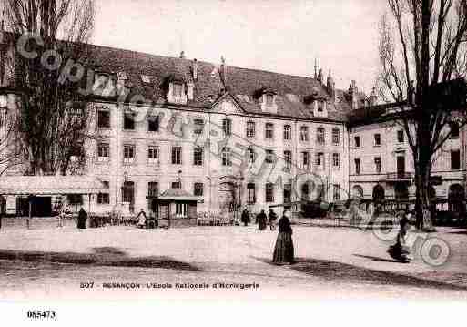 Ville de BESANCON, carte postale ancienne