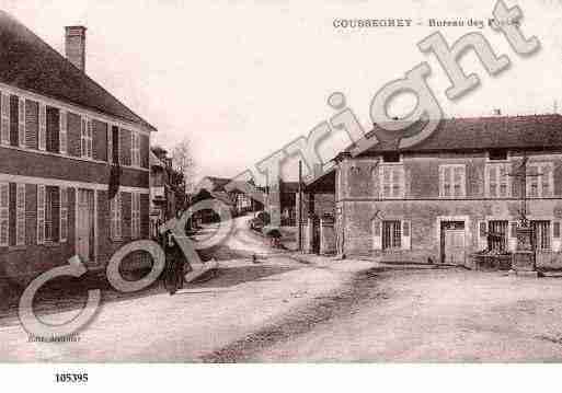 Ville de COUSSEGREY, carte postale ancienne