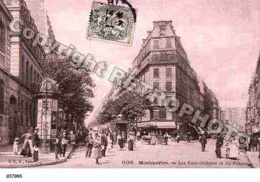 Ville de PARIS18, carte postale ancienne