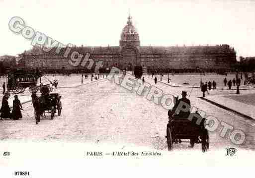 Ville de PARIS7, carte postale ancienne