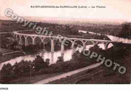 Ville de SAINTGEORGESDEBAROILLE, carte postale ancienne