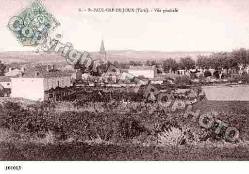 Ville de SAINTPAULCAPDEJOUX, carte postale ancienne