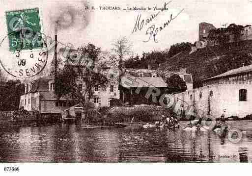 Ville de THOUARS, carte postale ancienne