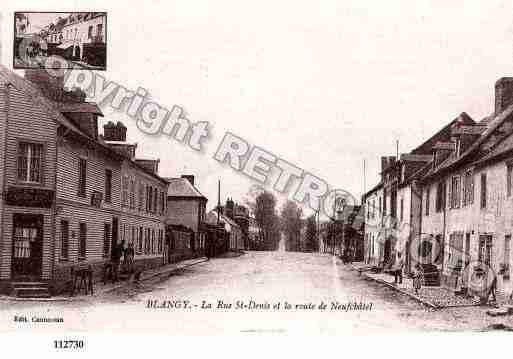 Ville de BLANGYSURBRESLE, carte postale ancienne