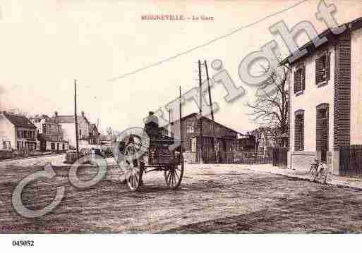 Ville de BOIGNEVILLE, carte postale ancienne