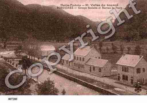 Ville de BORDERESLOURON, carte postale ancienne