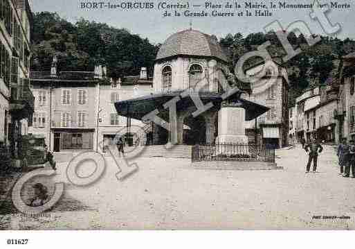 Ville de BORTLESORGUES, carte postale ancienne