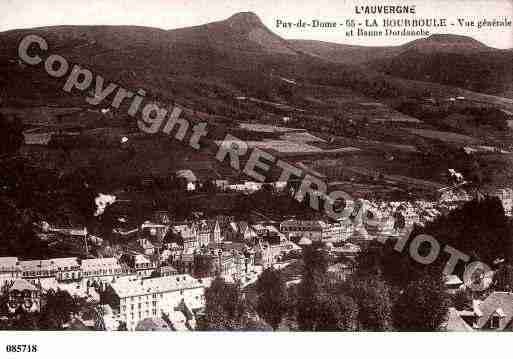 Ville de BOURBOULE(LA), carte postale ancienne