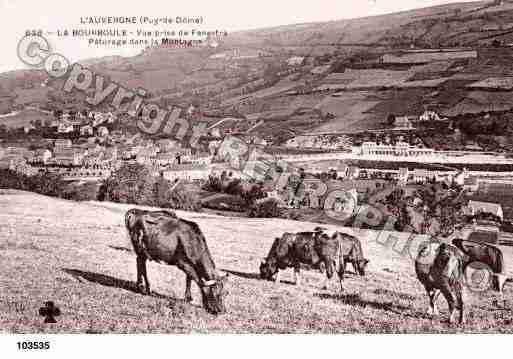 Ville de BOURBOULE(LA), carte postale ancienne