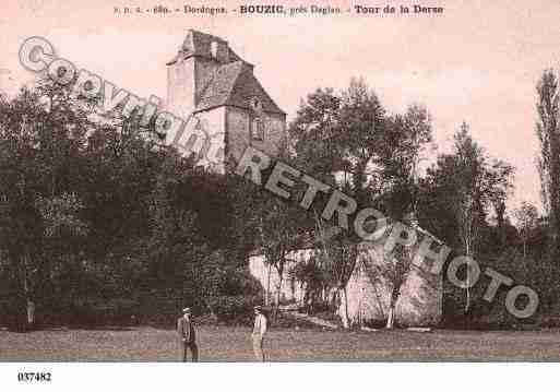 Ville de BOUZIC, carte postale ancienne