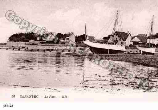 Ville de CARANTEC, carte postale ancienne