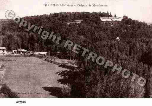 Ville de CHANAS, carte postale ancienne