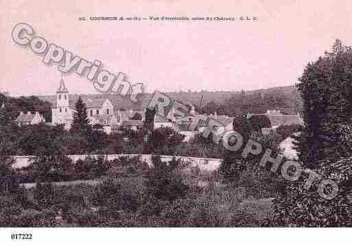 Ville de COUBRON, carte postale ancienne