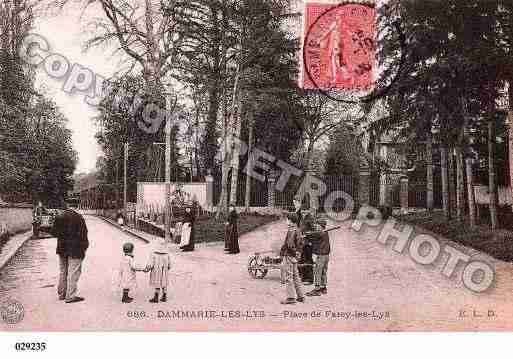 Ville de DAMMARIELESLYS, carte postale ancienne