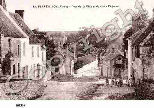 Ville de FERTEMILON(LA), carte postale ancienne