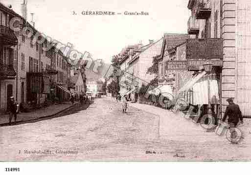 Ville de GERARDMER, carte postale ancienne