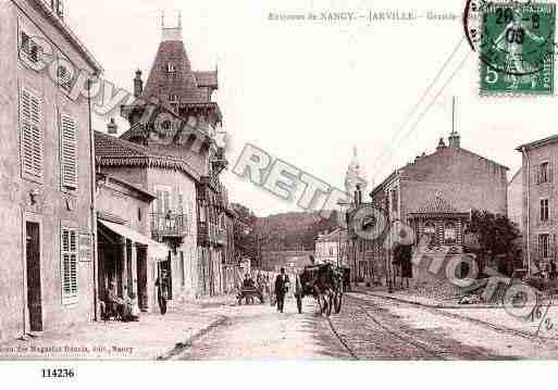 Ville de JARVILLELAMALGRANGE, carte postale ancienne