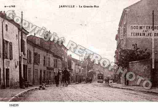 Ville de JARVILLELAMALGRANGE, carte postale ancienne