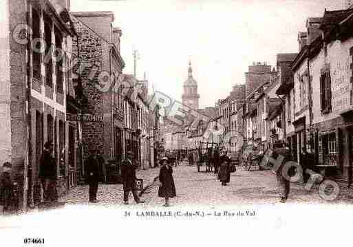 Ville de LAMBALLE, carte postale ancienne