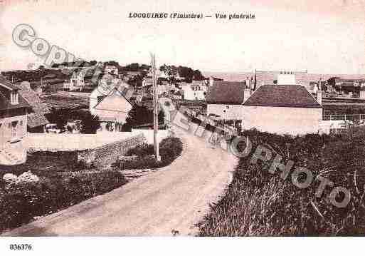 Ville de LOCQUIREC, carte postale ancienne