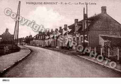 Ville de MARQUISE, carte postale ancienne