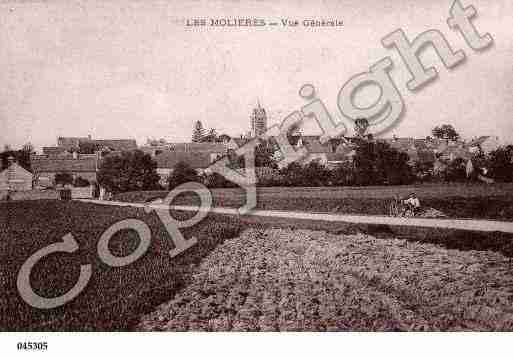 Ville de MOLIERES(LES), carte postale ancienne