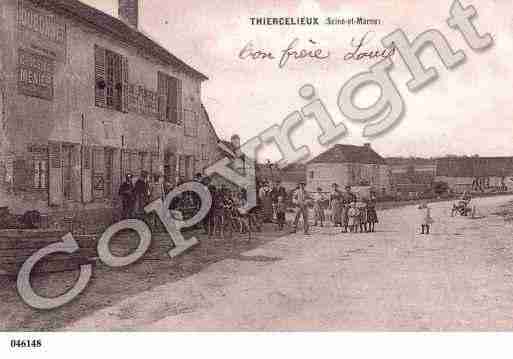 Ville de MONTOLIVET, carte postale ancienne