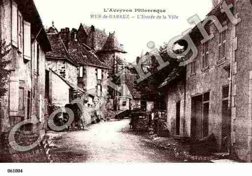 Ville de MURDEBARREZ, carte postale ancienne