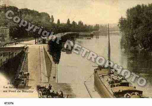 Ville de NEUILLYSURSEINE, carte postale ancienne