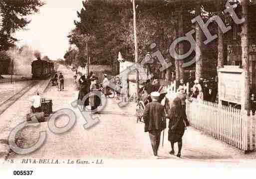 Ville de OUISTREHAM, carte postale ancienne