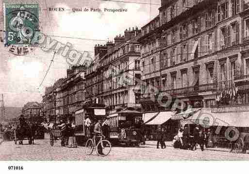 Ville de ROUEN, carte postale ancienne