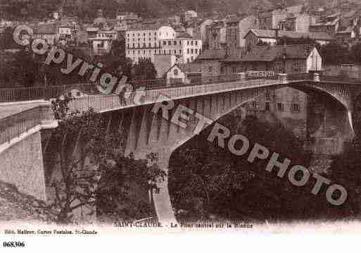 Ville de SAINTCLAUDE, carte postale ancienne