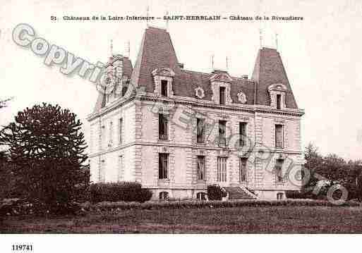 Ville de SAINTHERBLAIN, carte postale ancienne