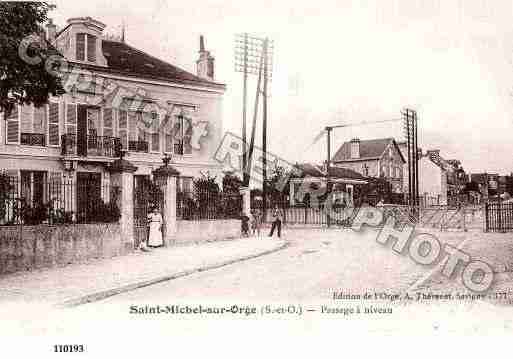 Ville de SAINTMICHELSURORGE, carte postale ancienne