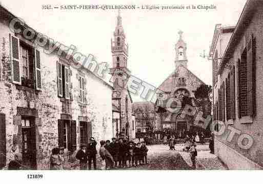 Ville de SAINTPIERREQUILBIGNON, carte postale ancienne