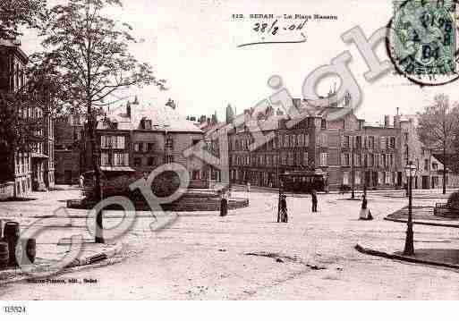 Ville de SEDAN, carte postale ancienne