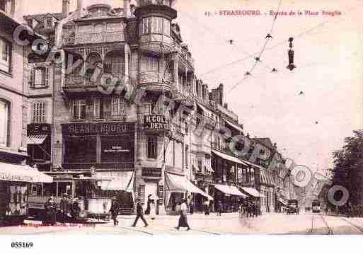 Ville de STRASBOURG, carte postale ancienne